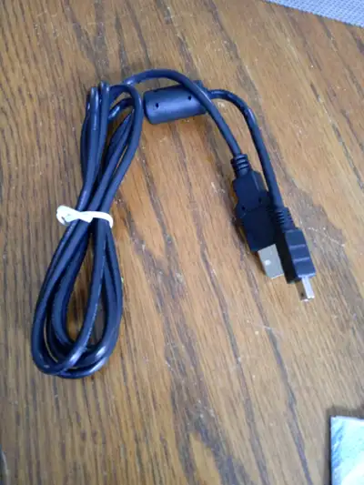 USB A to USB mini B cable