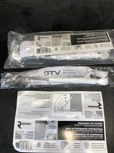 FOR SALE set of 2 lift system bars for cabinet doors, View more