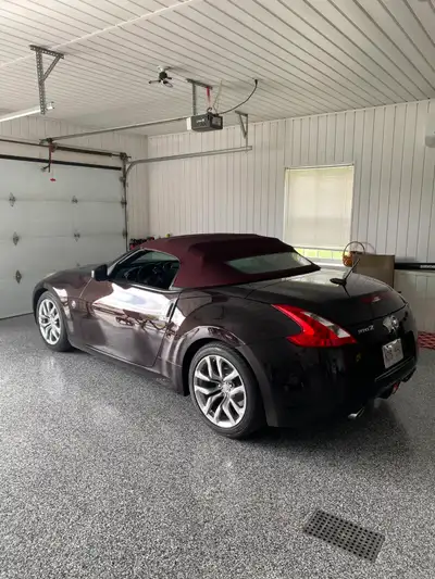 For Sale, Touring 2010 Nissan Z, 3.7 L Roadster ,Black cherry color with matching top and seat, like...