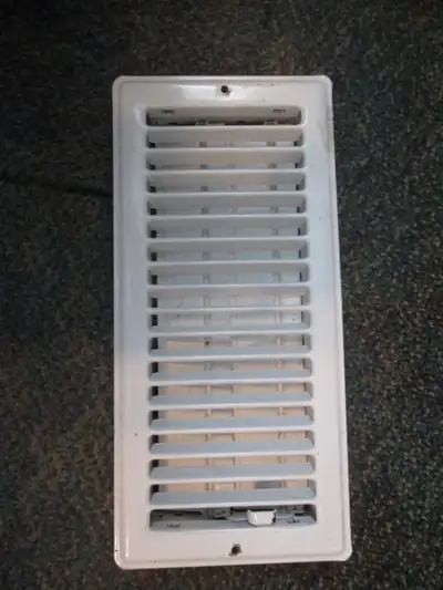 white register cover (fits into 3 3/4 x 9 3/4 hole), View more