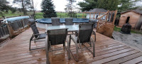 7 Piece Outdoor Dinning Set Table & Chairs