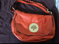Mulberry Daria crossbody bag in burnt orange