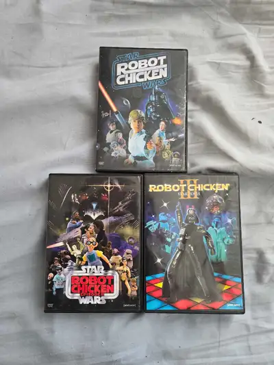 Robot Chicken Star Wars all 3 , View more
