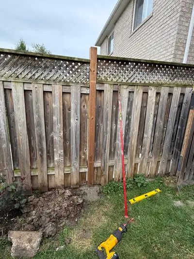 Fence & post experts- we are your local experts in new fence installation and post replacements. No...