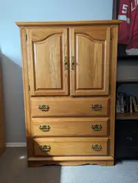 Solid Oak Dresser
