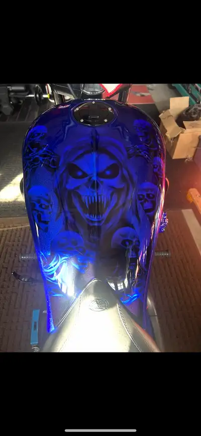 Custom motorcycle painting/Detailing & Repairs, View more