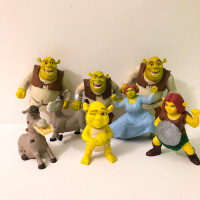 Lot of 8 Shrek Forever After 2010 Happy Meal Toys Loose Figures