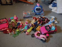 Assorted Barbie and Monster High Dolls