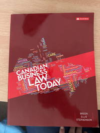 Canadian Business Law & Business Research Methods textbooks