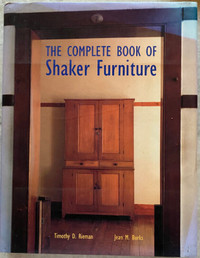 The Complete Book Of Shaker Furniture, by Rieman, Timothy & Jean