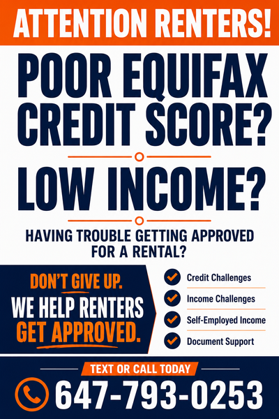 Poor Credit Score? Low Income?  WE HELP RENTERS GET APPROVED!, View more