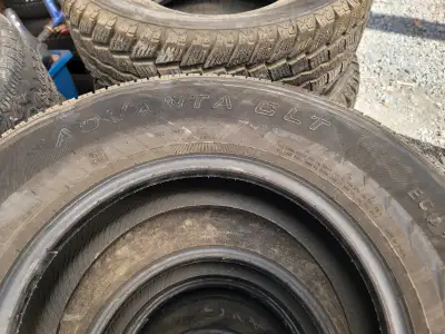 4 Pneu été 245-75-16 LT Zena Advant CLT très bonne état 10-32 Beaucoup de pneu été et hiver disponib...