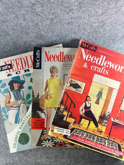 Vintage McCall’s Needlework & Crafts 1960 - 1972, View more
