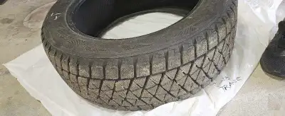 4 winter tires 25555R20 Was used on a traverse I no longer have the vehicle. Barely driven thats why...