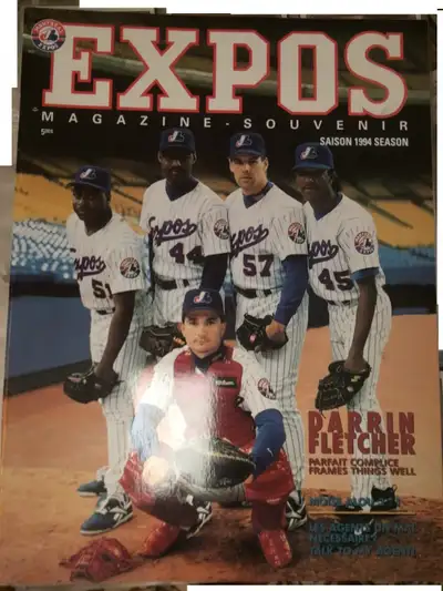 1994 Condition 10/10 Flash Photo Au Milieu Aucun Défaut Magazine Souvenir Expos $49 Available Near S...