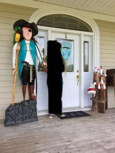 Original Folk Art Pirate, View more