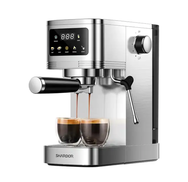 SHARDOR Espresso Machine with 20 Bar Pressure, Touchscreen Coffe