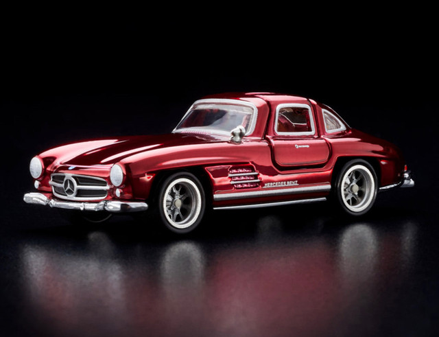 Hot Wheels RLC 1955 Mercedes Benz 300 SL Oxblood  BRAND NEW in Arts & Collectibles in Vancouver