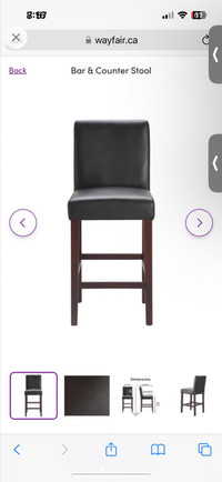 Brand new bar chair $50