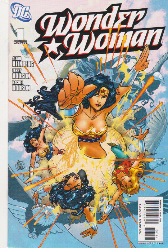 DC Comics - Wonder Woman - Issue #1B (July 2006) Variant Cover. in Comics & Graphic Novels in Oshawa / Durham Region