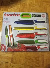 Knife Set (Starfrit 7 piece knife set with sheath)