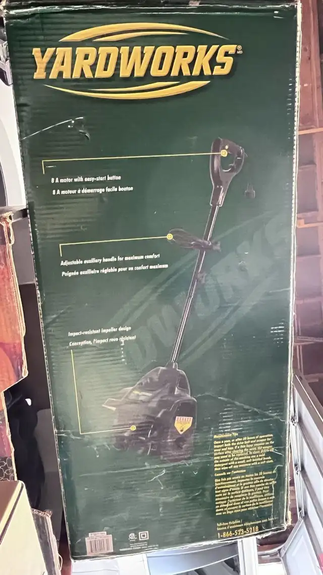 Yardworks Electric Snow Shovel in Snowblowers in Markham / York Region - Image 3