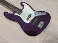 Squier jazz bass standard sparkling purple