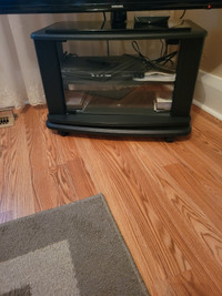 Black TV Stand