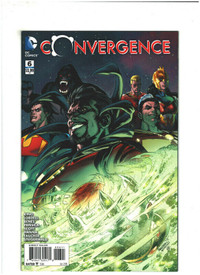 Convergence #6 DC Comics Superman,Batman 2015 STEIGERWALD VF/NM.
