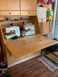 Custom Sewing Cabinet