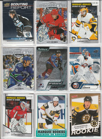 120 DIFFERENT NHL HOCKEY ROOKIE CARDS