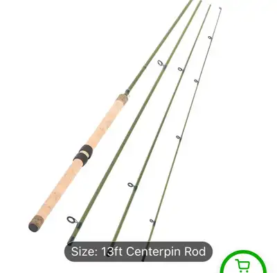 13’ Centerpin Float Rod Sliding seat  6-10 lbs line wt., View more
