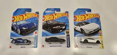 HOT WHEELS MAINLINE JDM CARS $15 SUBARU BRZ NISSAN SKYLINE GT-R BNR32 90 ACURA NSX From a smoke and...