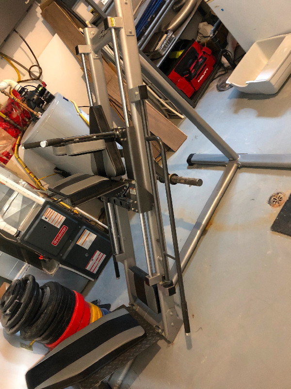 Tuff stuff leg press/hack squat Exercise Equipment Sudbury Kijiji