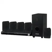New Sylvania DVD Home Theatre System with 5.1CH Surround Sound