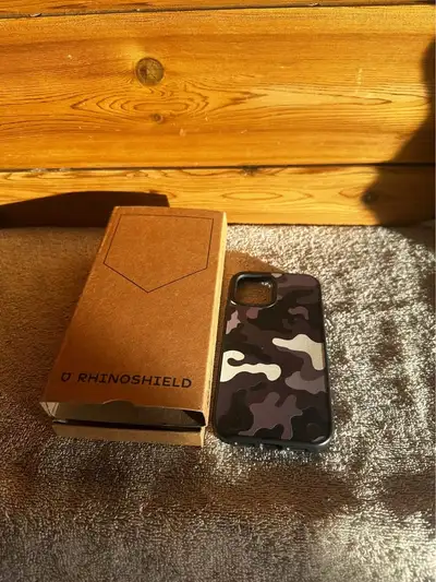 Camo rhinoshield iPhone 12 Pro case, View more