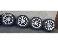 4 OEM bmw rims 245/45/18 DUNLOP sp winter WINTER Fun Flat tires