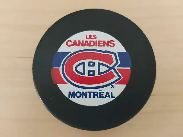 Montreal Canadiens Puck in Arts & Collectibles in Oshawa / Durham Region - Image 2