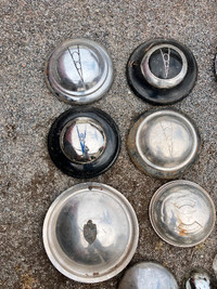 Misc old hub caps vintage