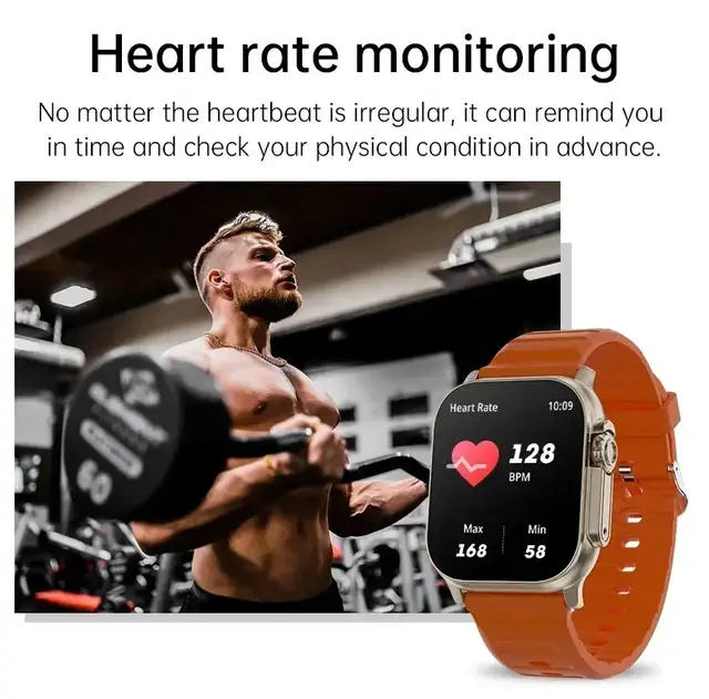 Brand New T900 Ultra 2 AMOLED Smart Watch (1/$30, 2/$50, 3/$60) in Jewellery & Watches in Calgary - Image 4