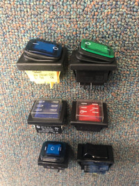 Rocker Switches - DPST, DPDT, SPST