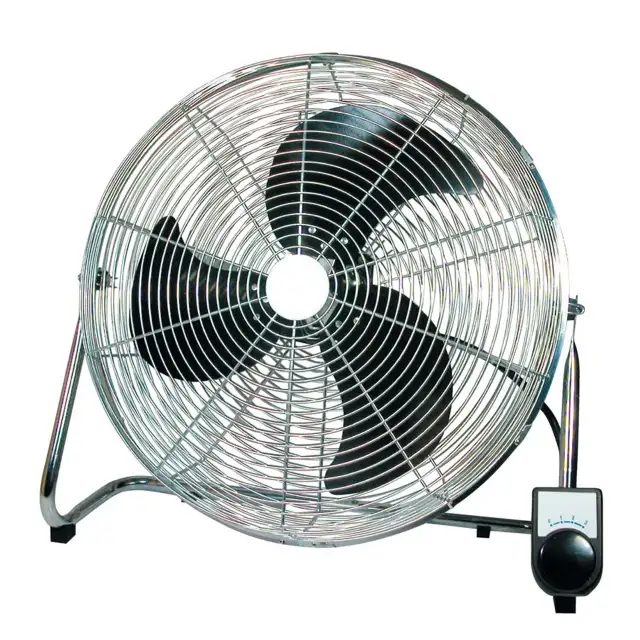 Wind Devil Pro 18" Fan Ventilateur Metal Chrome Industrial in Indoor Lighting & Fans in City of Montréal - Image 2