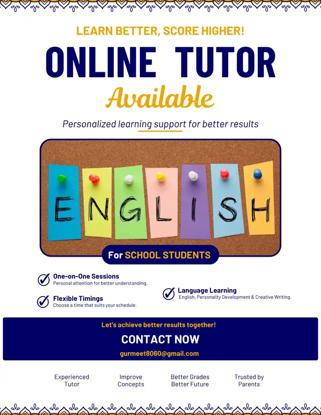 Online English Tutoring