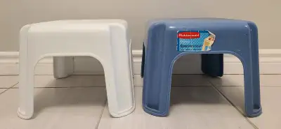 Rubbermaid Step Stool - Blue & White, View more
