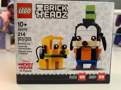 LEGO Brickheadz Goofy and Pluto 40378, View more