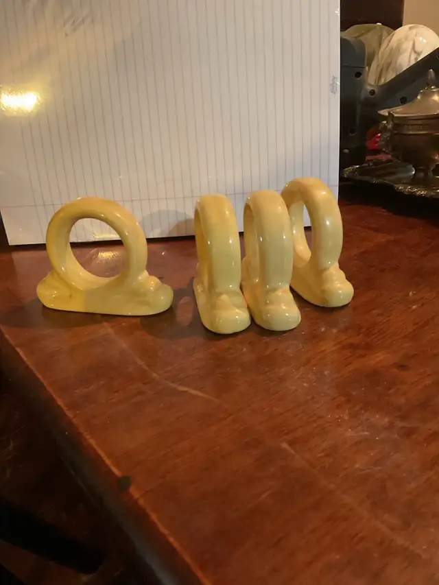 Fiesta ware napkin ring holders64175755753346120