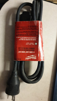Milwaukee 48-76-4108 8' QUIK-LOK W/Twist Style Plug Cord