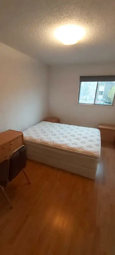 One room in a two bedroom apartment