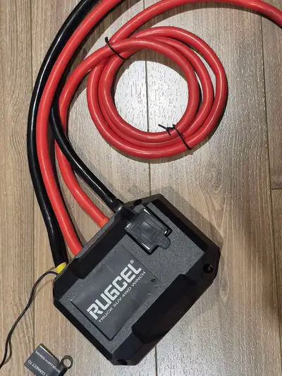 1 Rugcel 4WD winch controller 1 wired remote control Brand new. Make a reasonable offer Likely from...