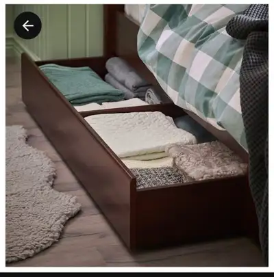 SONGESAND underbed drawer set, View more